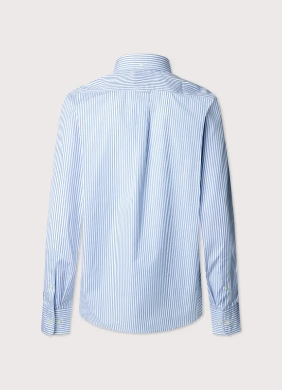regular fit bengal striped poplin shirt