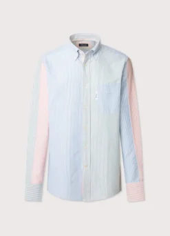 regular fit bengal striped oxford shirt
