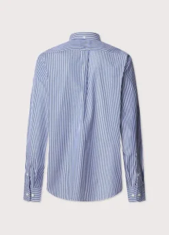 regular fit bengal striped poplin shirt