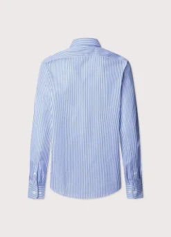 regular fit bengal striped poplin shirt