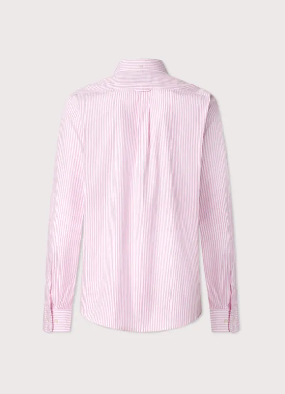 regular fit bengal striped poplin shirt