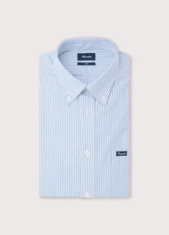 regular fit bengal striped oxford shirt