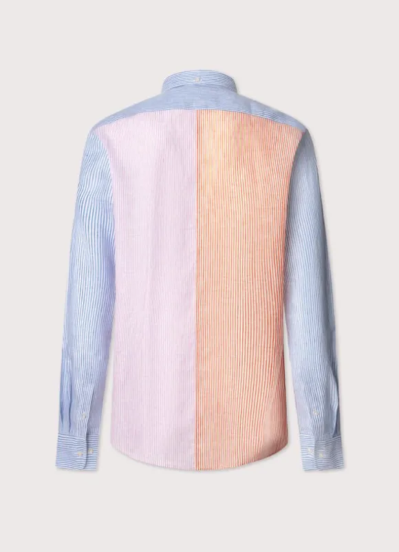 regular fit bengal striped shirt