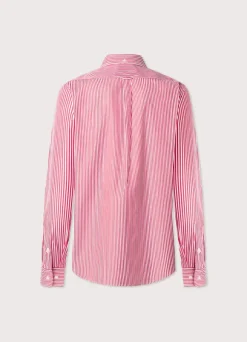 regular fit bengal striped poplin shirt