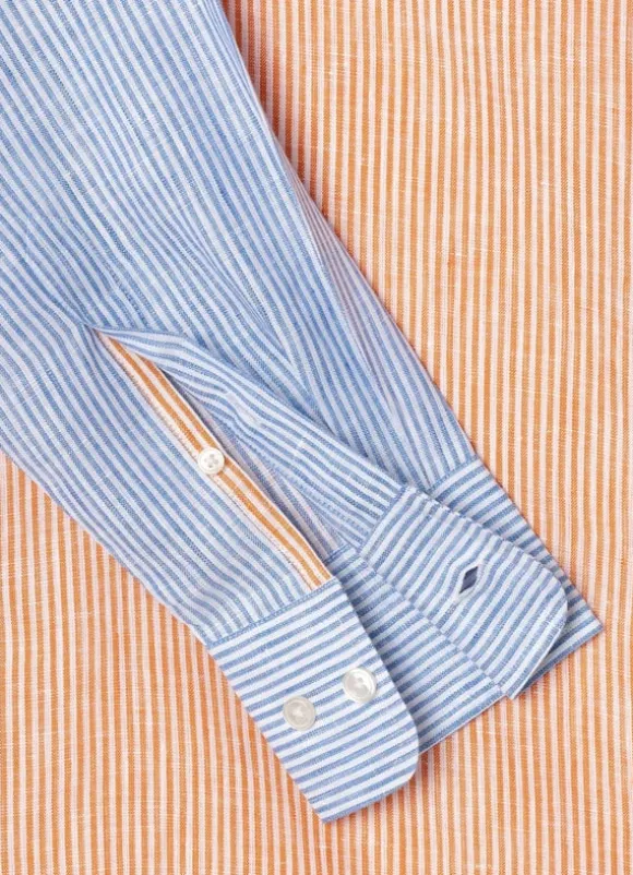 regular fit bengal striped shirt