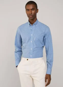 regular fit check shirt