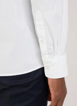 regular fit colour block poplin shirt
