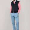 regular fit cotton linen trousers