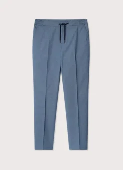 regular fit drawstring trousers