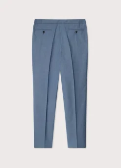 regular fit drawstring trousers