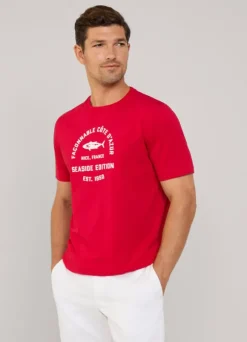 regular fit façonnable t-shirt