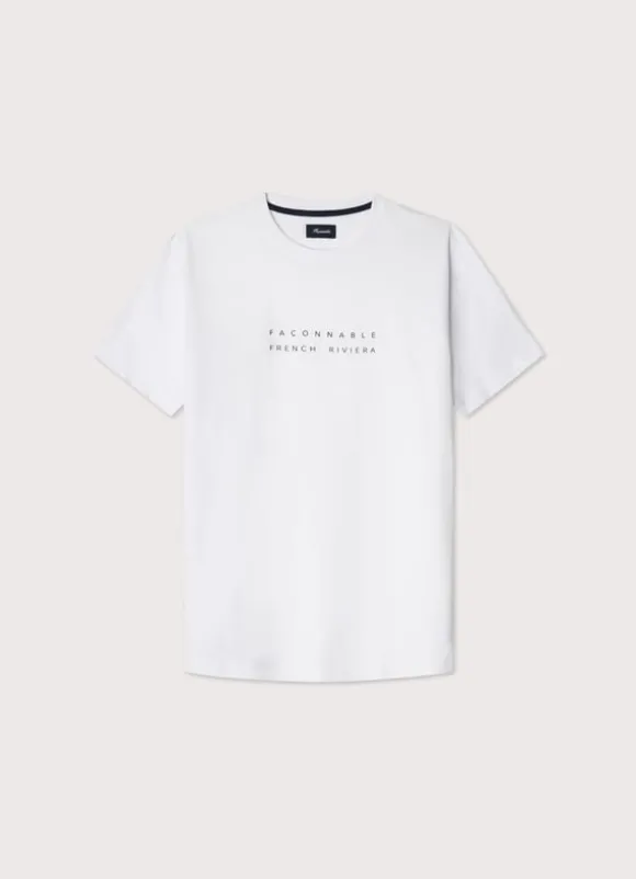 regular fit façonnable t-shirt