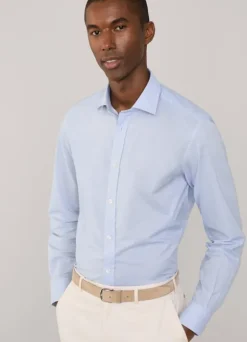 regular fit fil-a-fil shirt