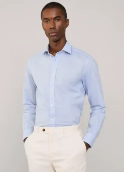 regular fit fil-a-fil shirt