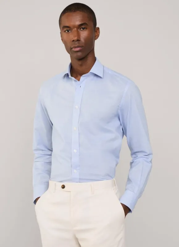 regular fit fil-a-fil shirt