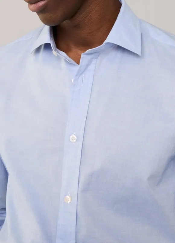 regular fit fil-a-fil shirt