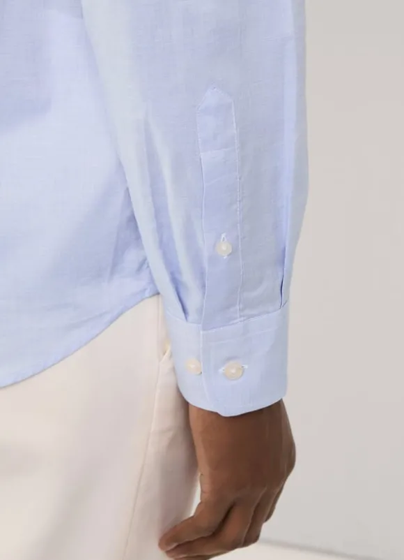 regular fit fil-a-fil shirt