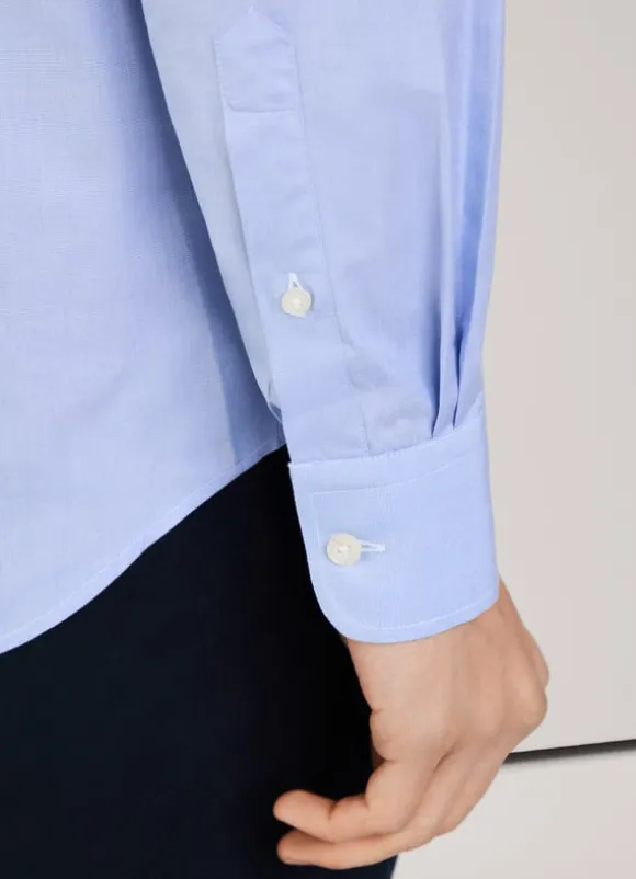 regular fit fil-a-fil shirt