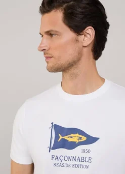 regular fit flag t-shirt
