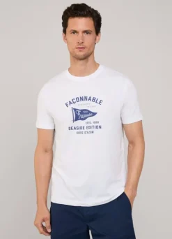 regular fit flag t-shirt