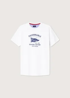 regular fit flag t-shirt