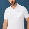 regular fit front pocket polo