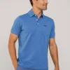 regular fit front pocket polo