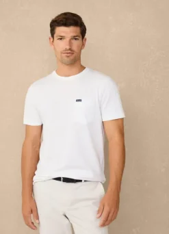 regular fit front pocket t-shirt