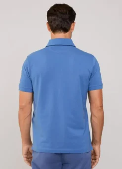 regular fit front pocket polo