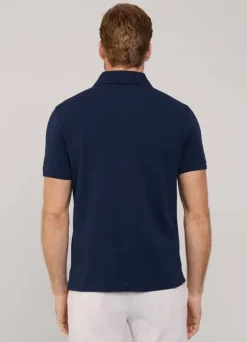regular fit front pocket polo
