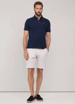 regular fit front pocket polo