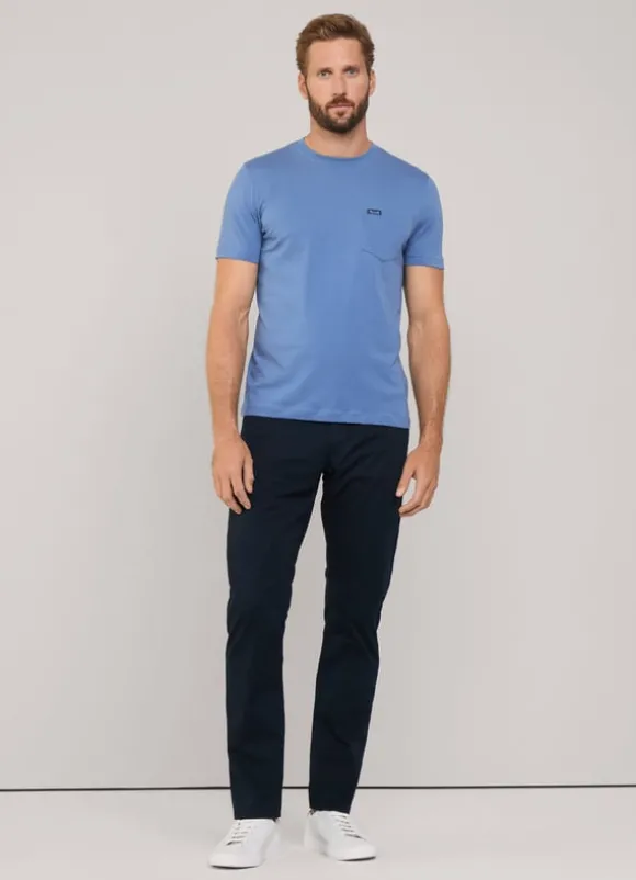 regular fit front pocket t-shirt
