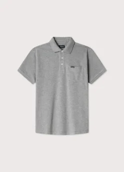 regular fit front pocket polo