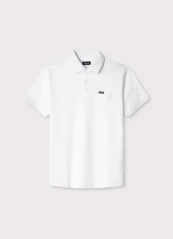 regular fit front pocket polo