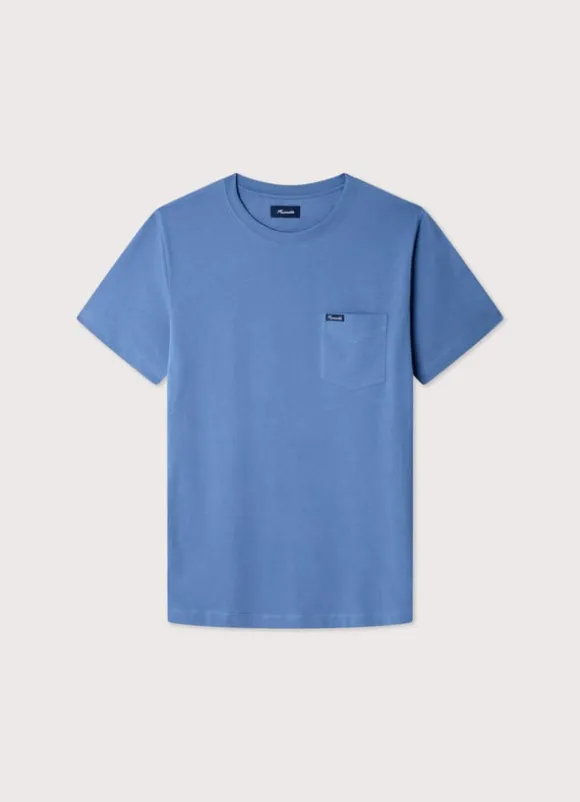 regular fit front pocket t-shirt