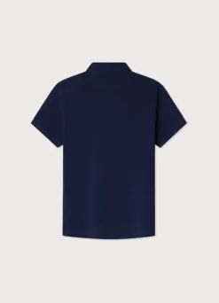 regular fit front pocket polo
