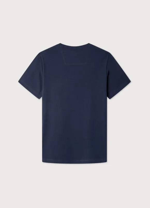 regular fit front pocket t-shirt