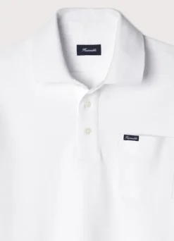regular fit front pocket polo