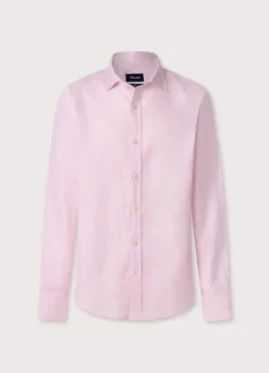 regular fit linen shirt