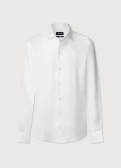 regular fit linen shirt