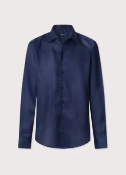 regular fit linen shirt