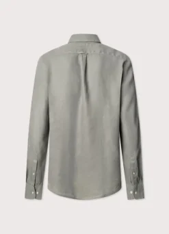regular fit linen shirt