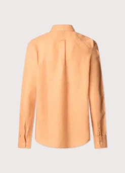 regular fit linen shirt
