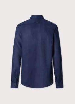 regular fit linen shirt