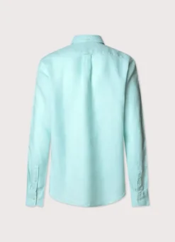 regular fit linen shirt