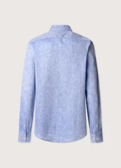 regular fit linen shirt