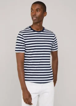 regular fit nautical striped t-shirt