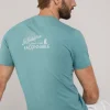 regular fit palm tree t-shirt