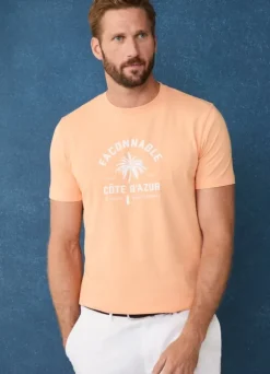 regular fit palm tree t-shirt