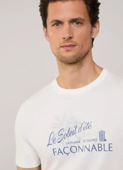 regular fit palm tree t-shirt
